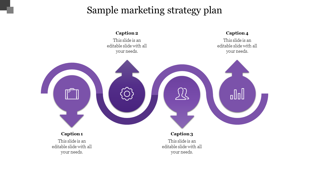 Free - Attractive Sample Marketing Strategy Plan Presentation